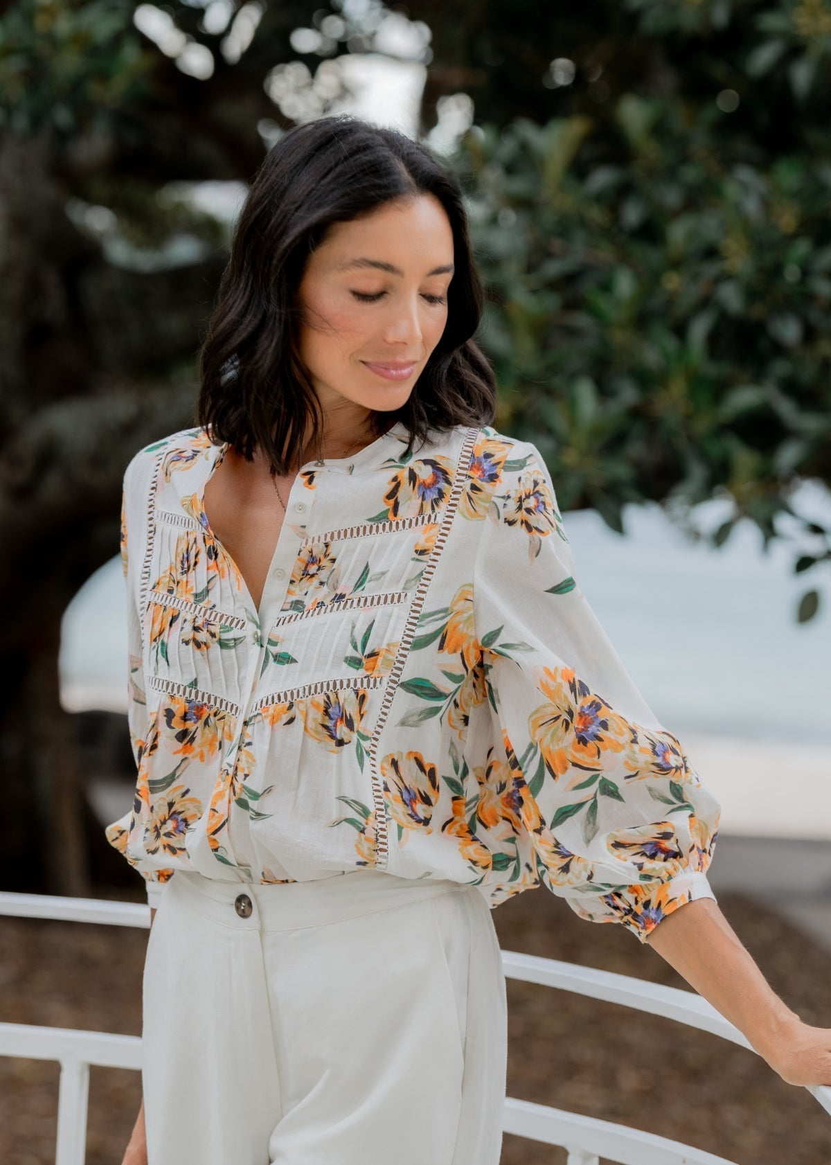 PALOMA SHIRT - LILAH PRINT