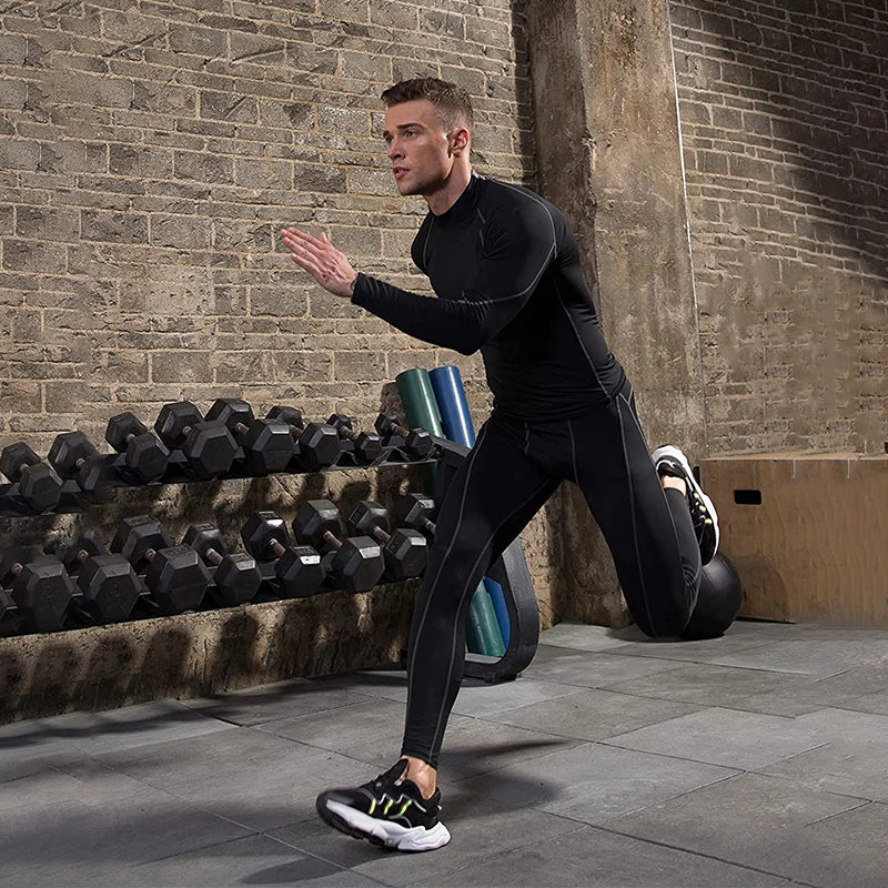 Men's Dry-fit Long-Sleeve Compression T-Shirt