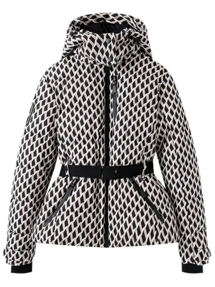 Women's Winter Hooded Padded Sport Parkas - marthinni