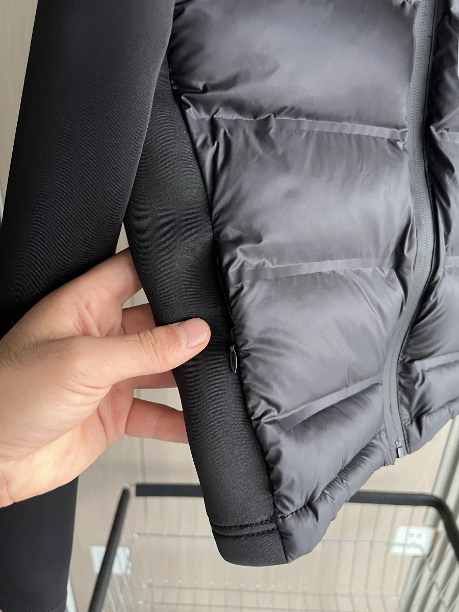 Women's Lightweight Warm Down Jacket with Long Sleeves