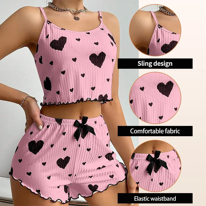 Women's Linen Stitching Pajamas - marthinni (Buy 2, pay 1)