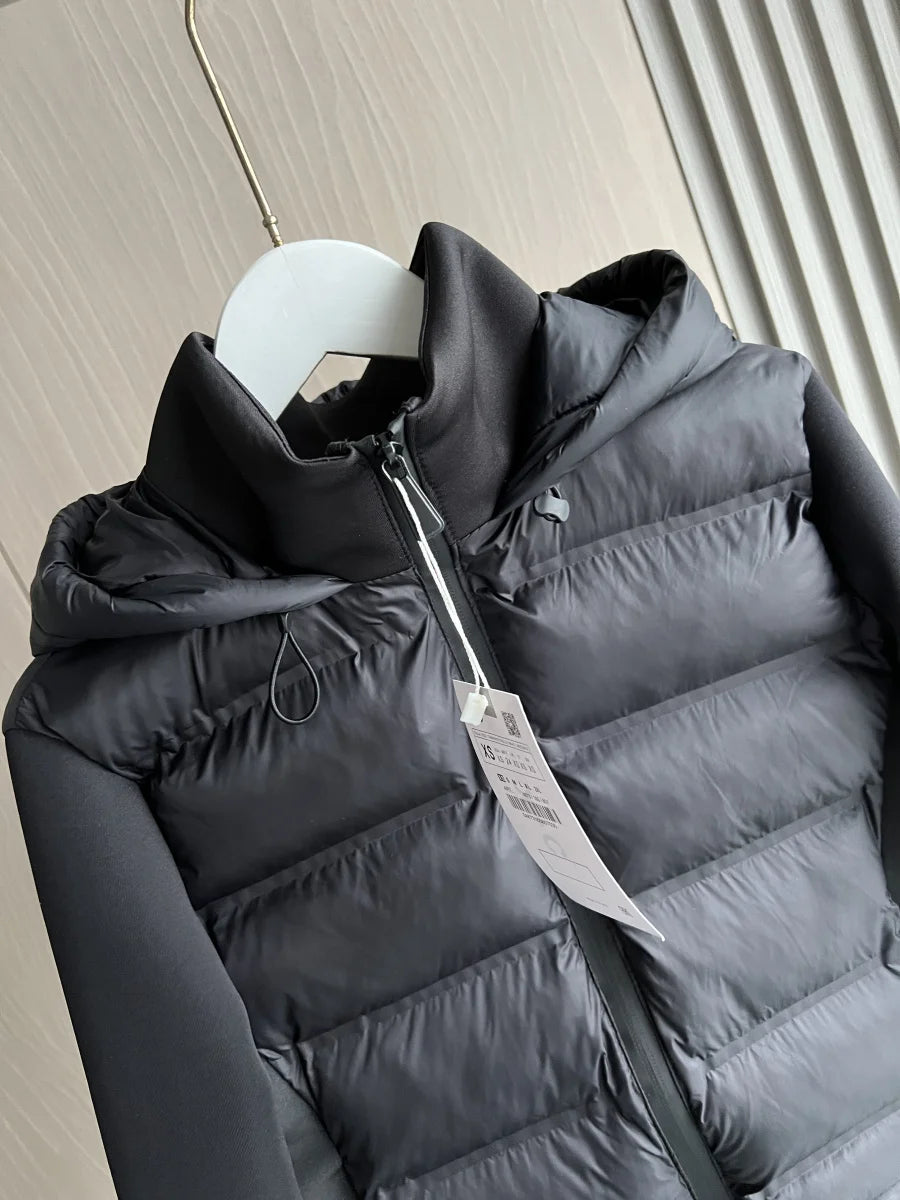 Women's Lightweight Warm Down Jacket with Long Sleeves