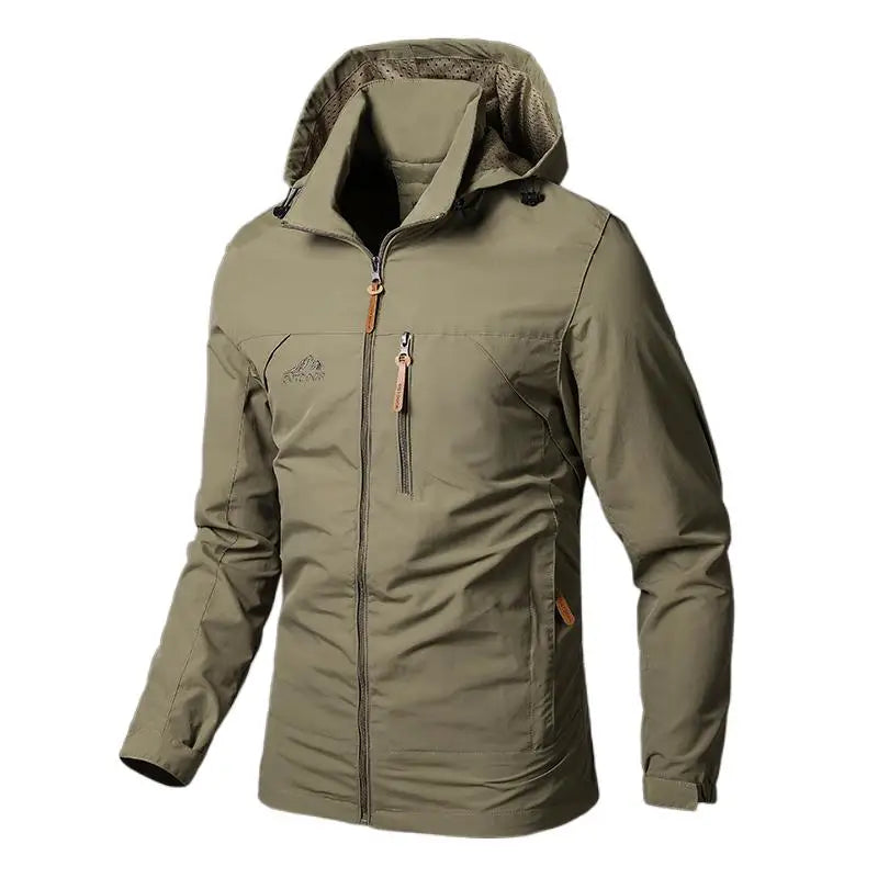 Men's Military Camouflage Windbreaker Jacket