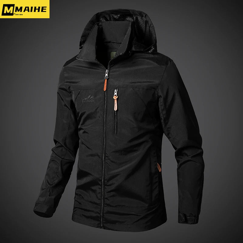 Men's Military Camouflage Windbreaker Jacket
