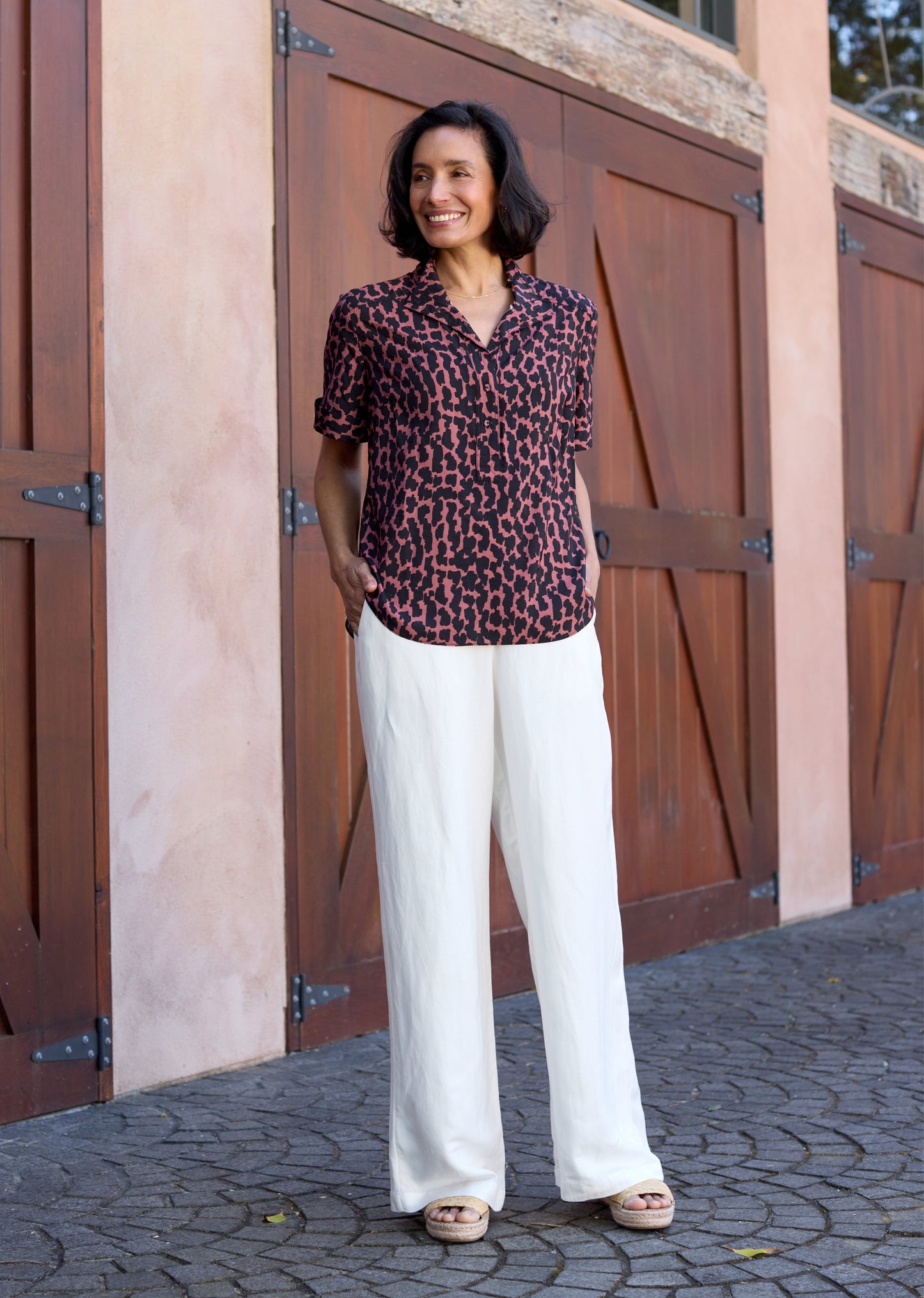 AMELIE BLOUSE - SORAYA PRINT