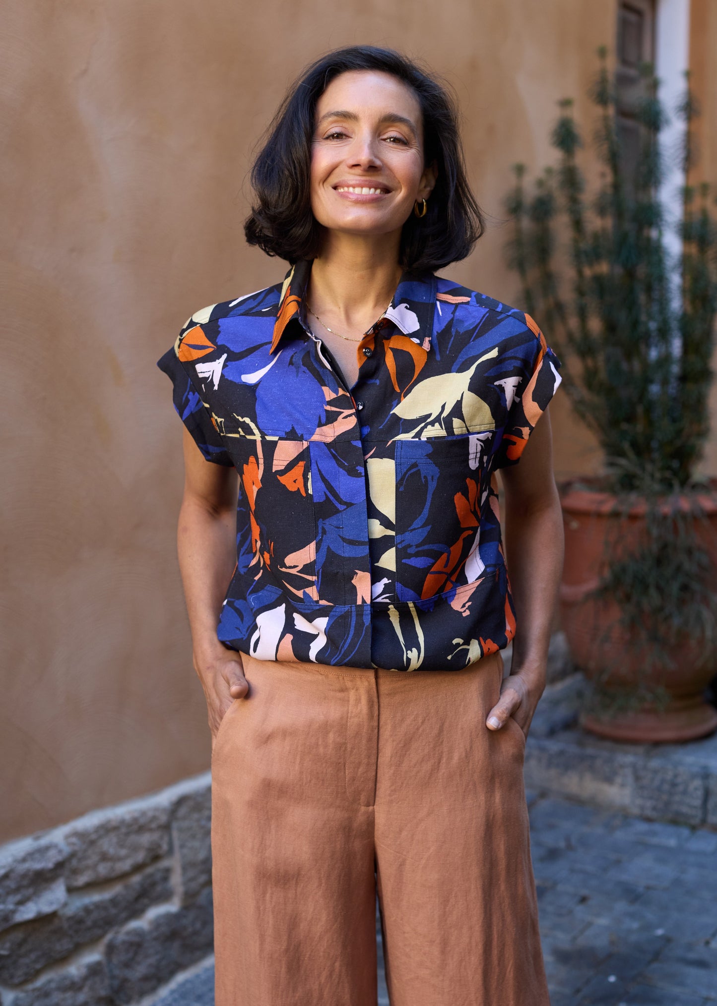 HARLOW SHIRT - MAISIE PRINT