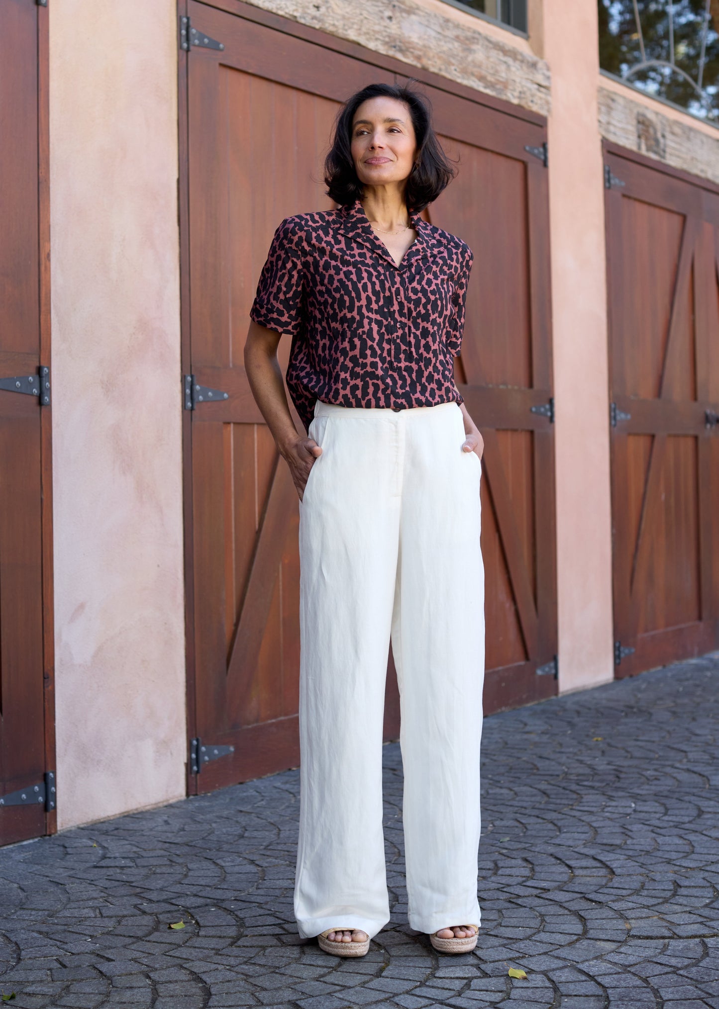 AMELIE BLOUSE - SORAYA PRINT