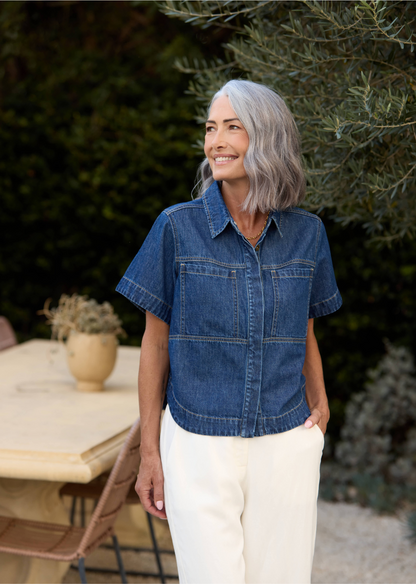 SADIE DENIM SHIRT