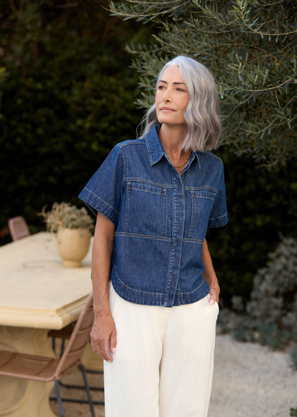 SADIE DENIM SHIRT