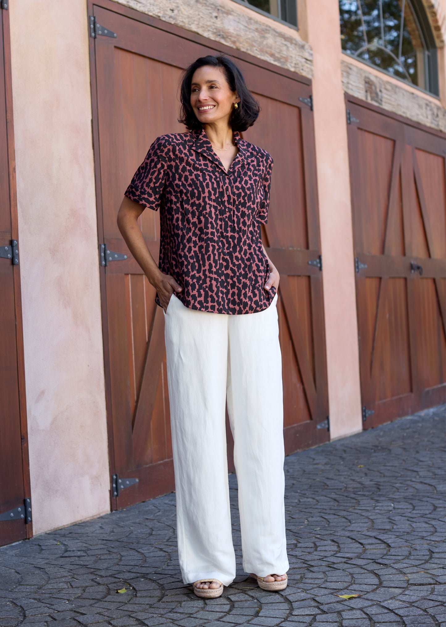 AMELIE BLOUSE - SORAYA PRINT