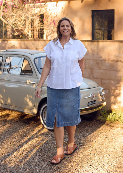 HARPER SHIRT - WHITE