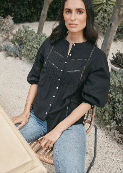 PALOMA SHIRT - BLACK