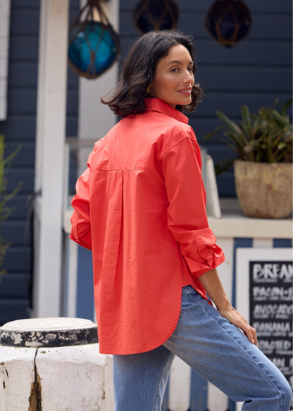 GIGI SHIRT - TOMATO