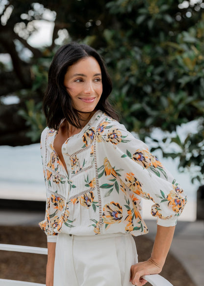 PALOMA SHIRT - LILAH PRINT