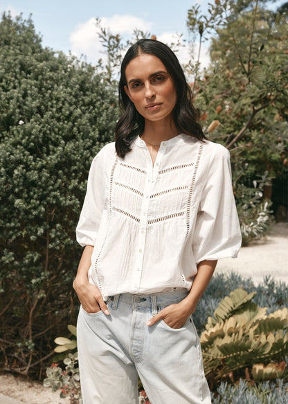 PALOMA SHIRT - WHITE