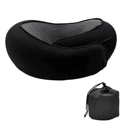 AuraPosture - Memory Foam Neck Pillow for Sleep & Travel