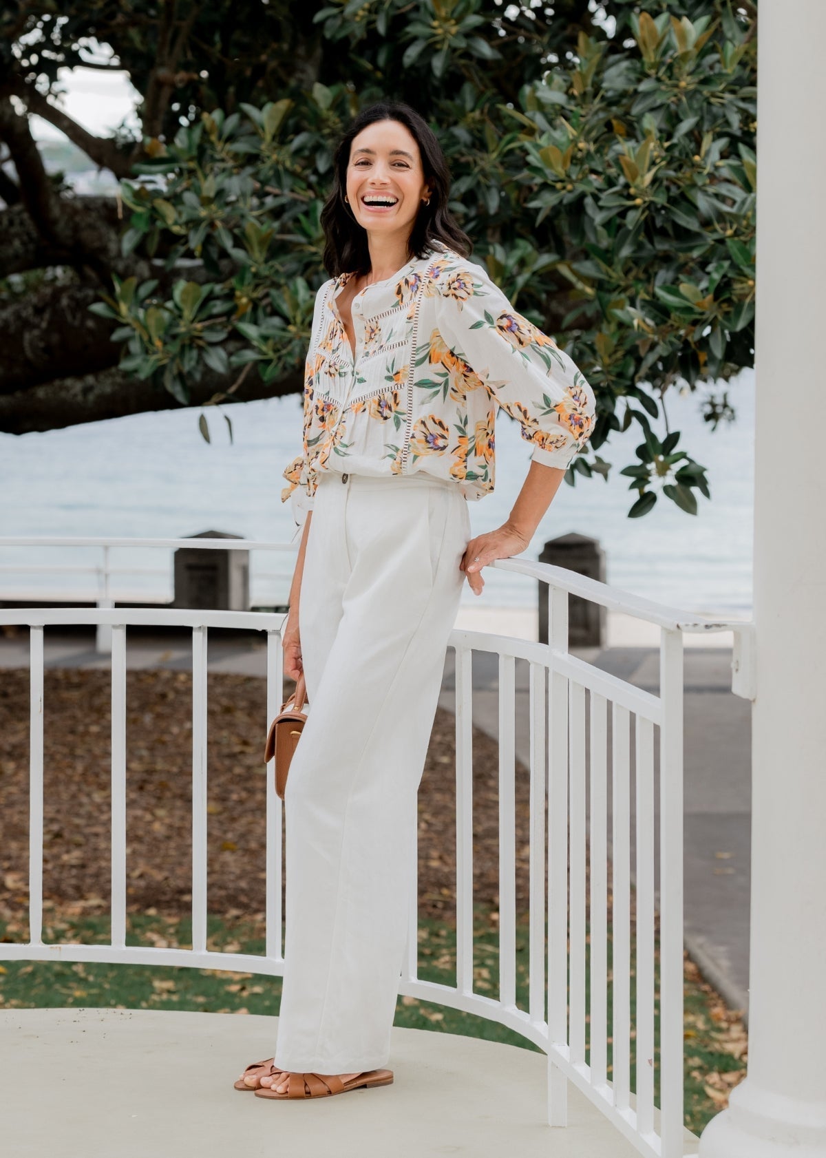 PALOMA SHIRT - LILAH PRINT