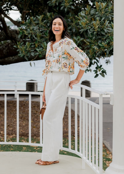 PALOMA SHIRT - LILAH PRINT