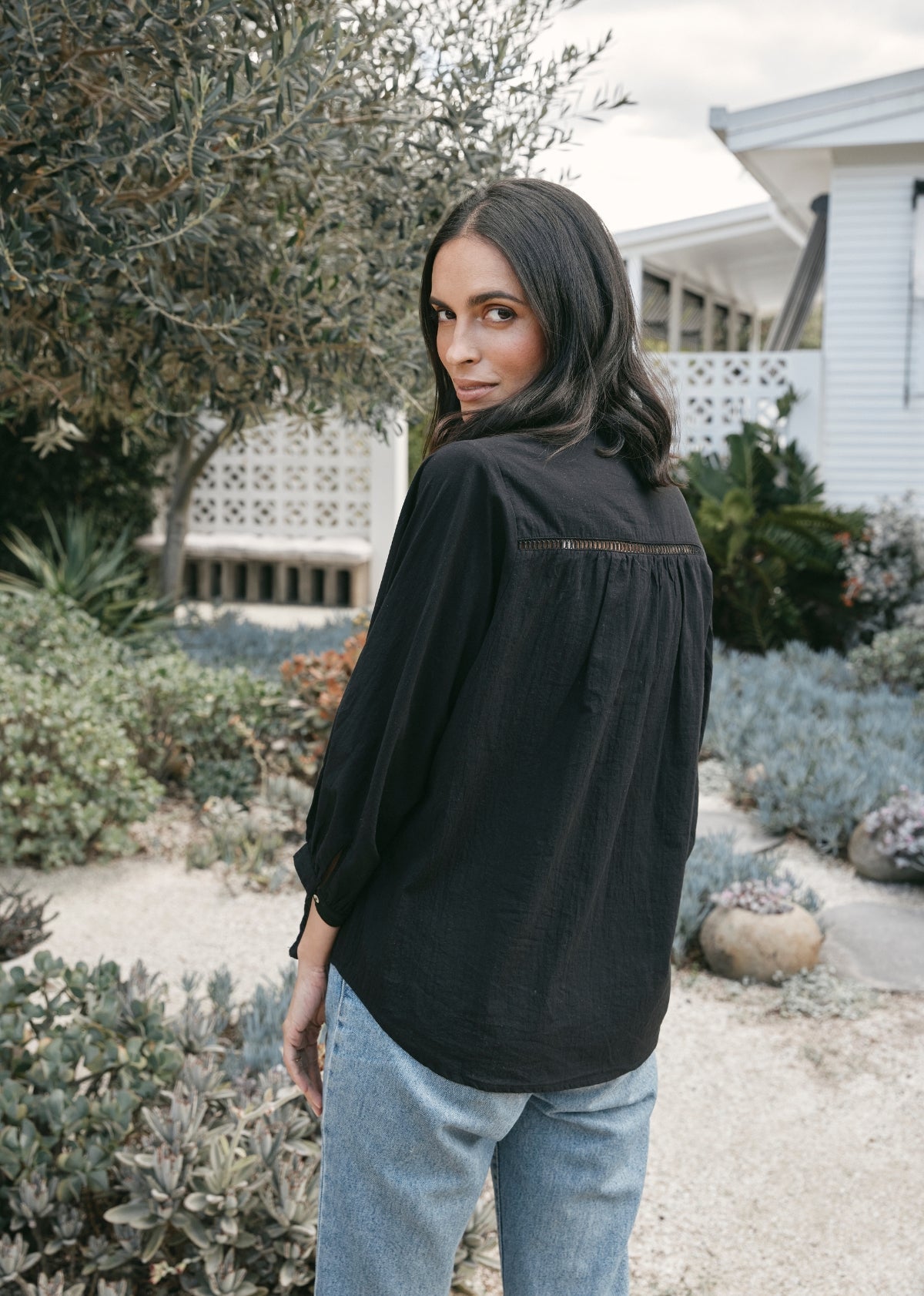 PALOMA SHIRT - BLACK