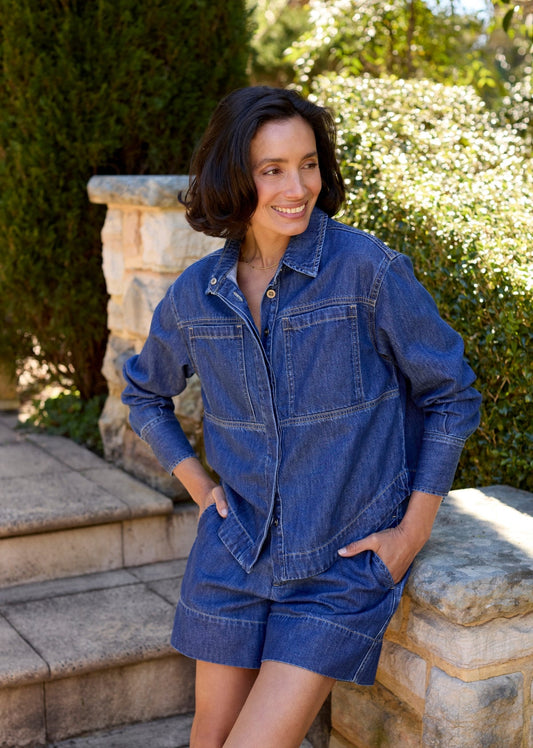 CASSIDY DENIM SHIRT