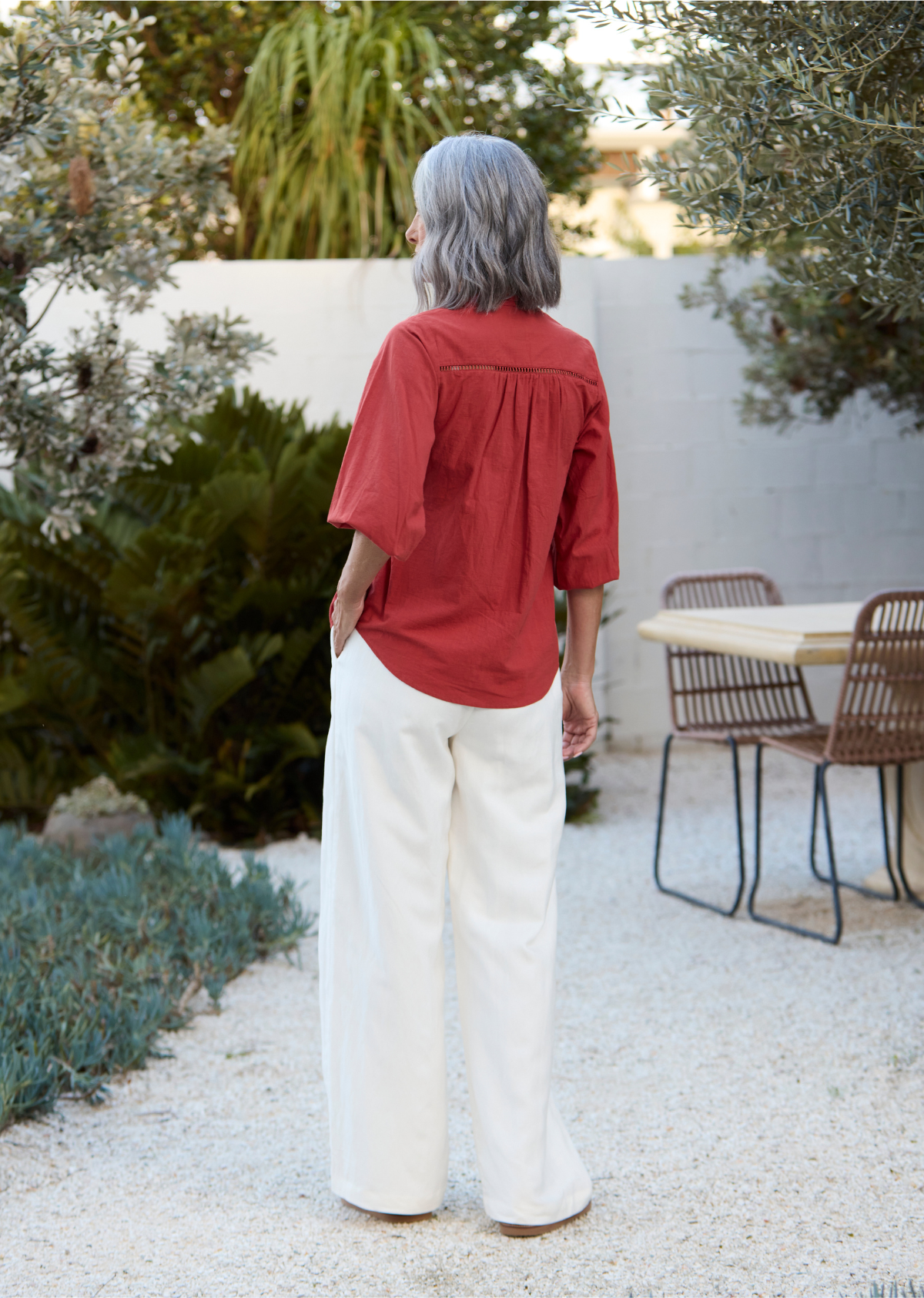 PALOMA SHIRT - CINNAMON