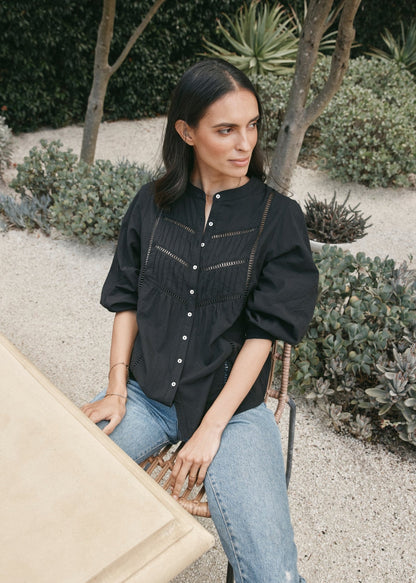 PALOMA SHIRT - BLACK