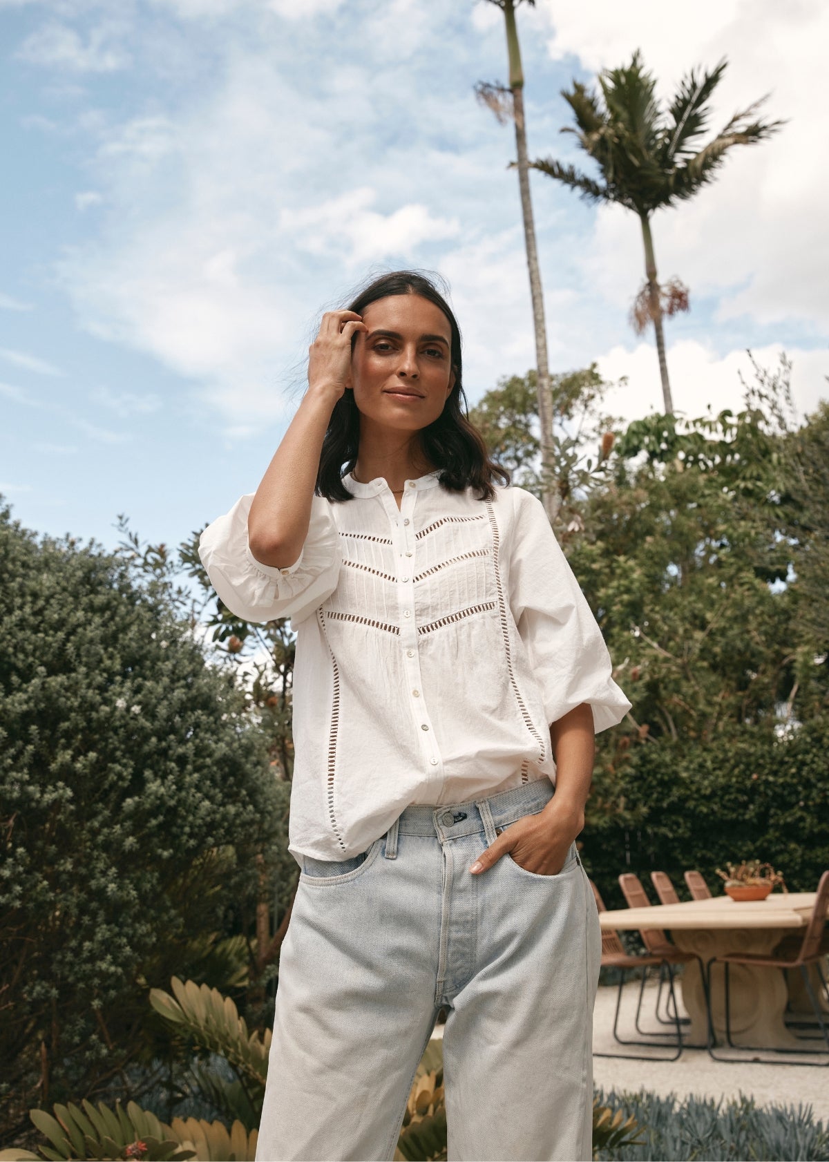 PALOMA SHIRT - WHITE