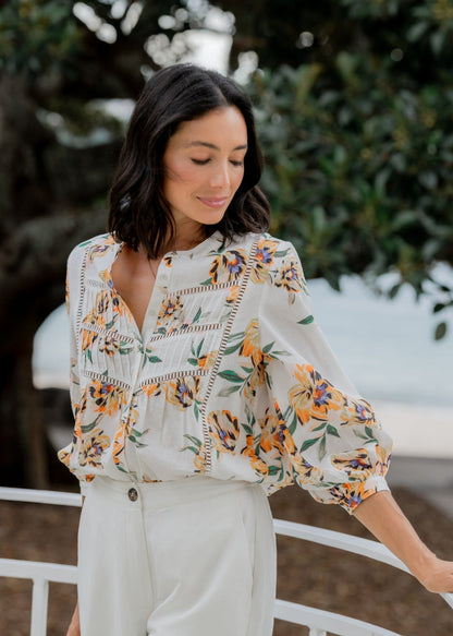 PALOMA SHIRT - LILAH PRINT