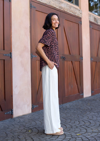 AMELIE BLOUSE - SORAYA PRINT