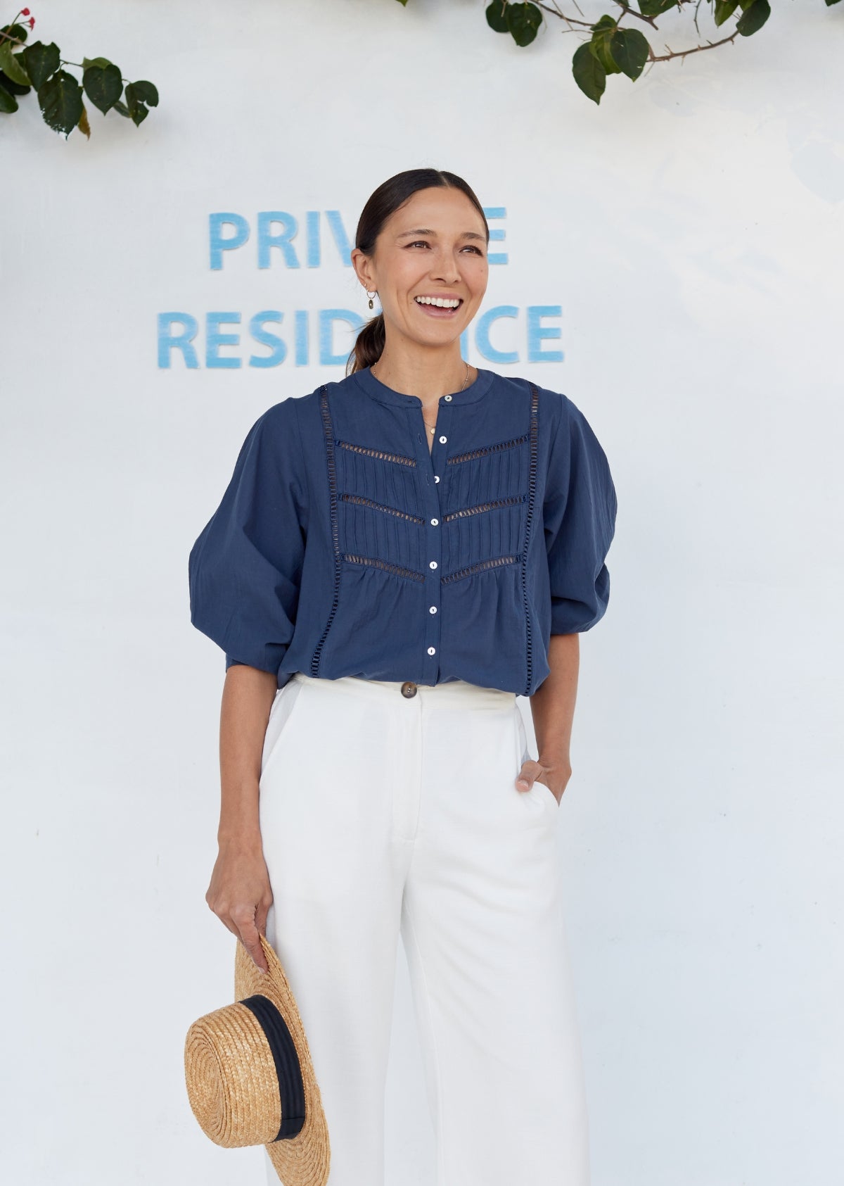 PALOMA SHIRT - FRENCH NAVY