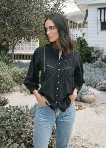 PALOMA SHIRT - BLACK