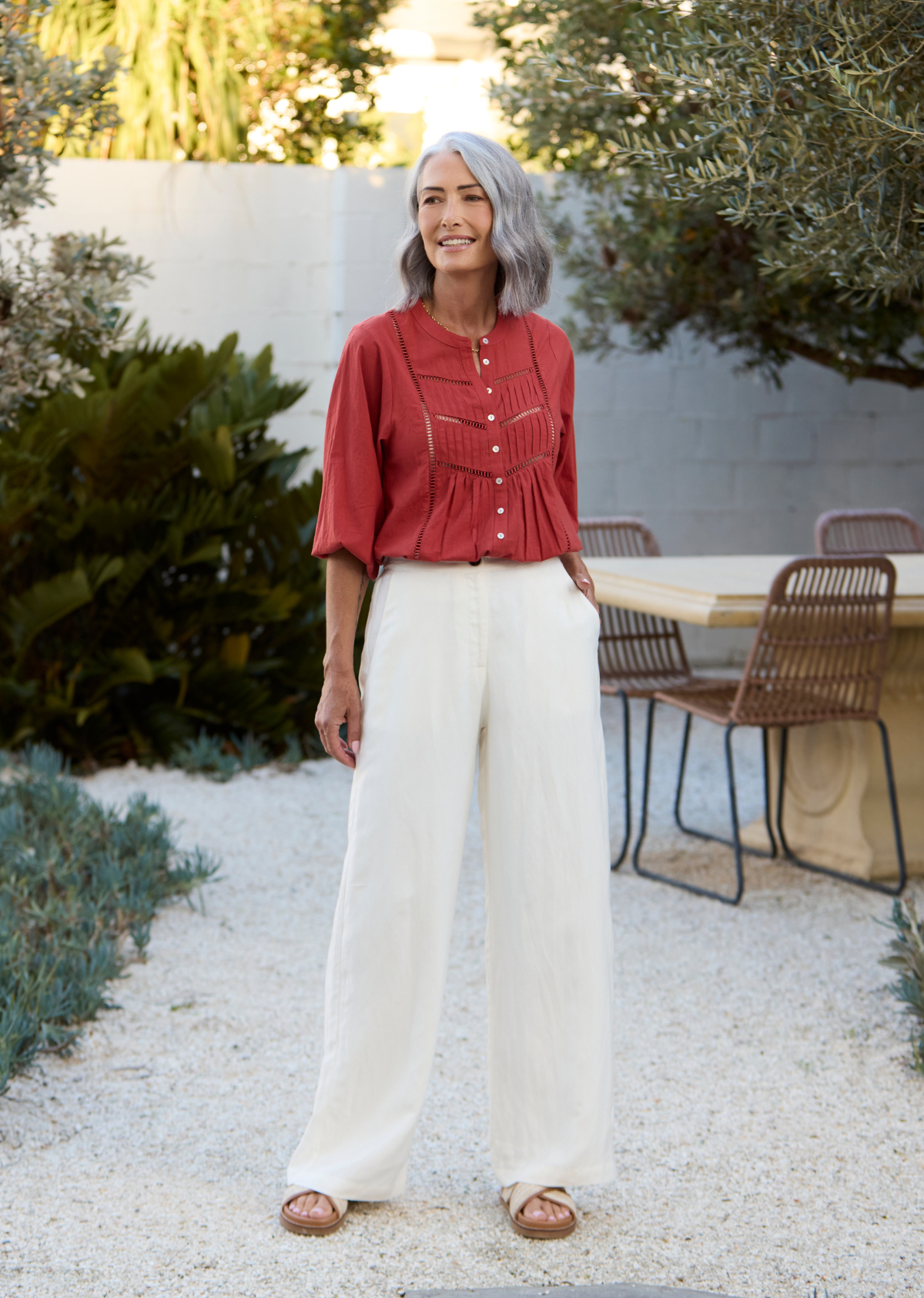 PALOMA SHIRT - CINNAMON