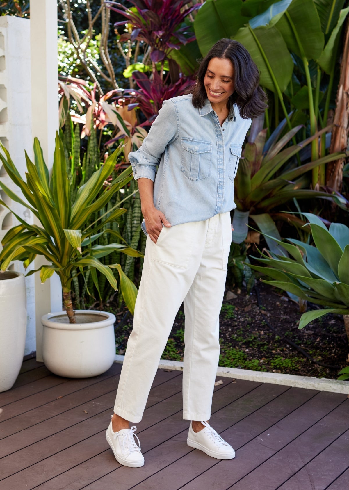 TILLY CHAMBRAY SHIRT