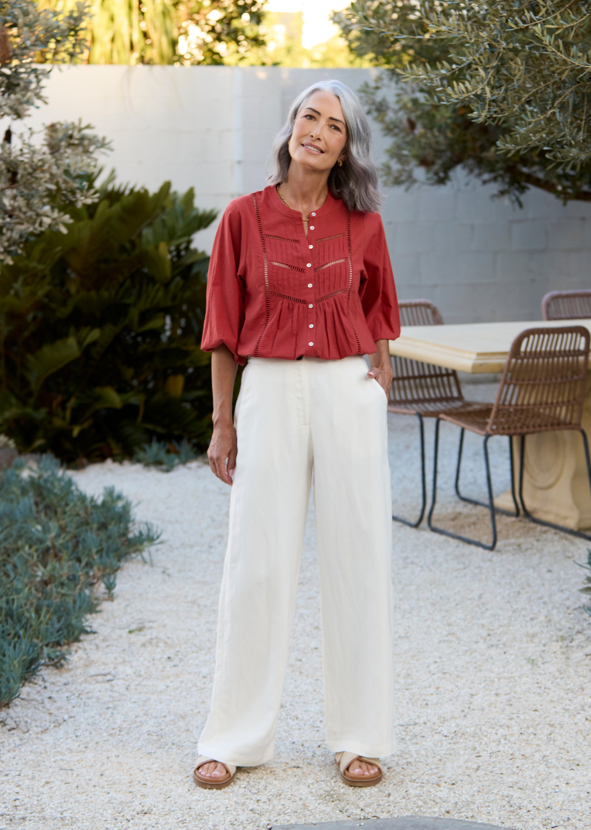 PALOMA SHIRT - CINNAMON