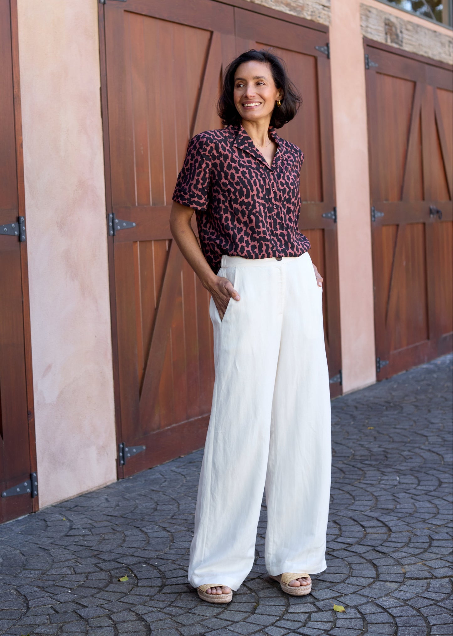 AMELIE BLOUSE - SORAYA PRINT