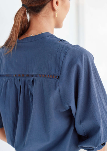 PALOMA SHIRT - FRENCH NAVY