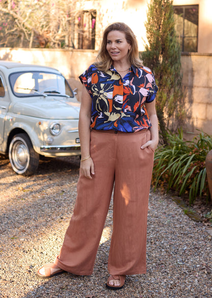 HARLOW SHIRT - MAISIE PRINT