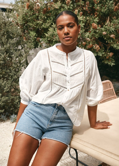 PALOMA SHIRT - WHITE