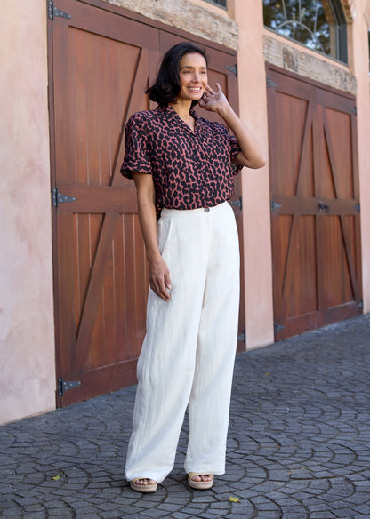 AMELIE BLOUSE - SORAYA PRINT