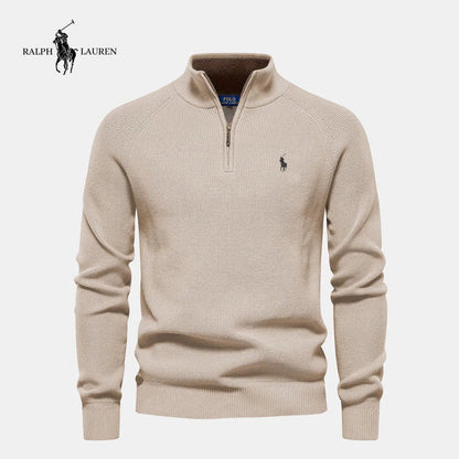 Raⅼрh Ⅼɑυren - Men’s Half-Zip Sweater Premium Knit