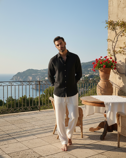 Old Money Linen Set - Portofino