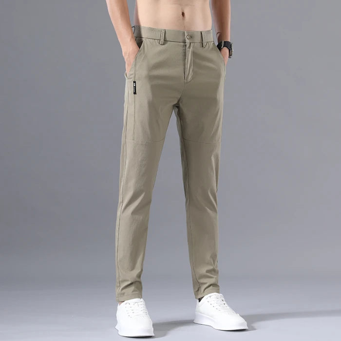 Men's Casual Pants Slim Fit Classic Stretch