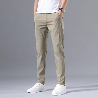 Men's Casual Pants Slim Fit Classic Stretch