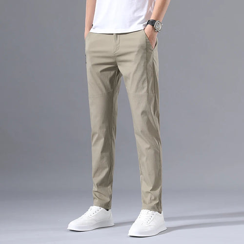 Men's Casual Pants Slim Fit Classic Stretch
