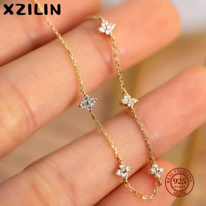 18K Flower Bracelet