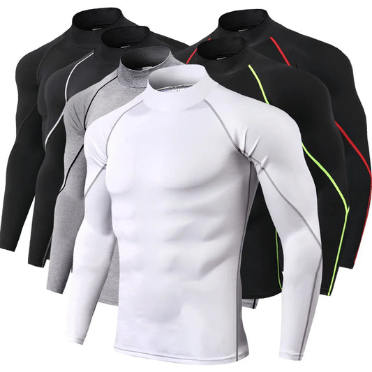 Men's Dry-fit Long-Sleeve Compression T-Shirt