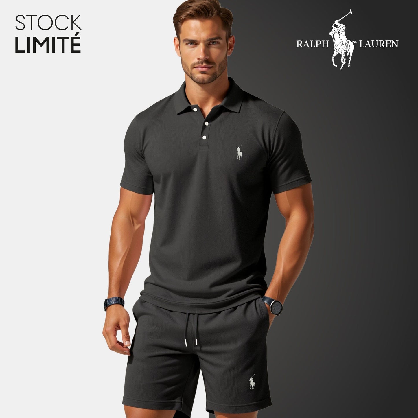 Men's Polo & Shorts Set – R&L® | Limited Edition