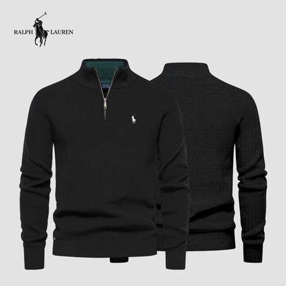 R&L Zip Neck Sweater (CLEARANCE) - Limited Stock